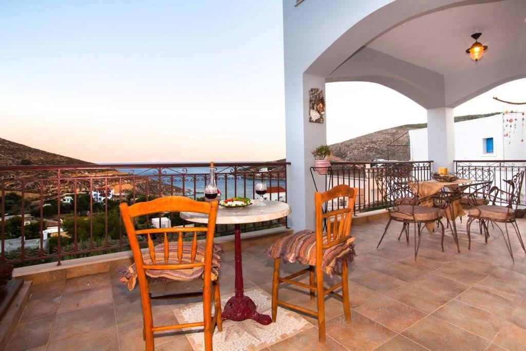 Villa Nikis Seaside House Vlichadia Exterior foto