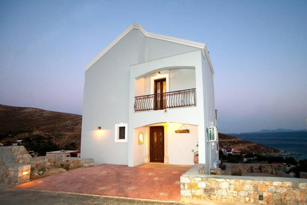 Villa Nikis Seaside House Vlichadia Exterior foto